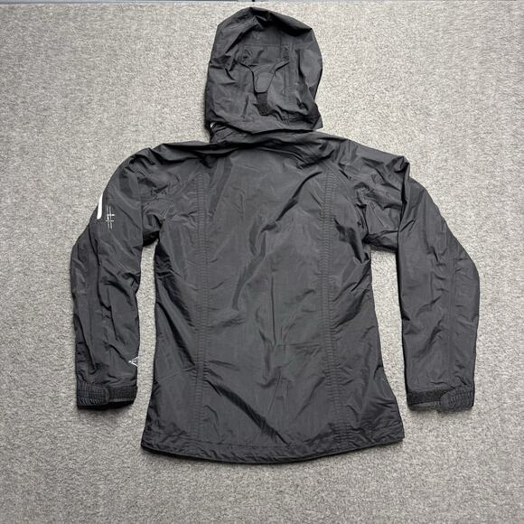 Columbia Interchange Bugaboo OmniTech Jacket Womens Small Black Hood Windbreaker - Picture 9 of 12